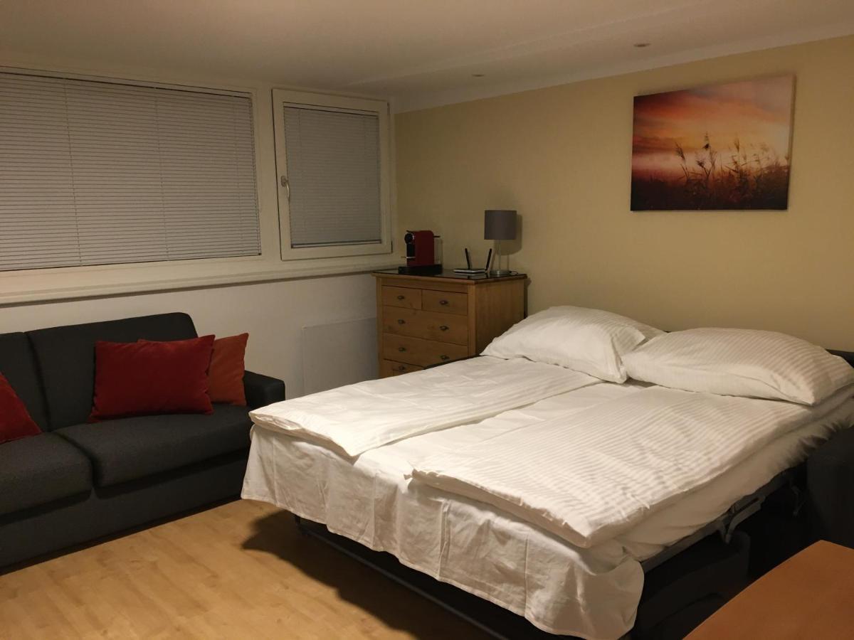 Апартаменты Cosy Flat In The Quiet Area With Own Garden, Free Parking And Direct Public Transport Link To The Centre Вена Экстерьер фото